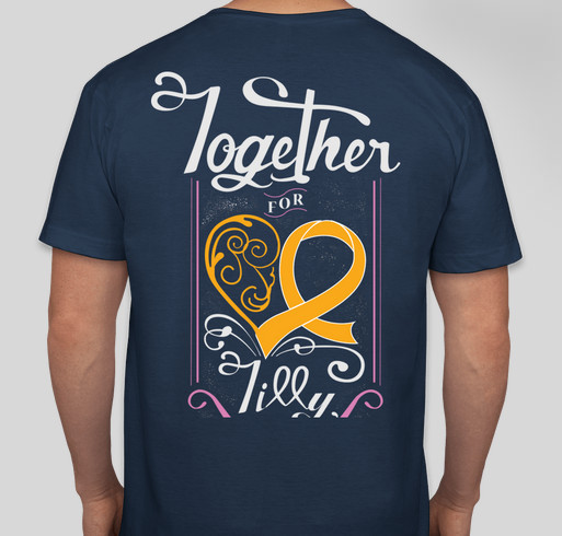 Together for Tilly Fundraiser - unisex shirt design - back