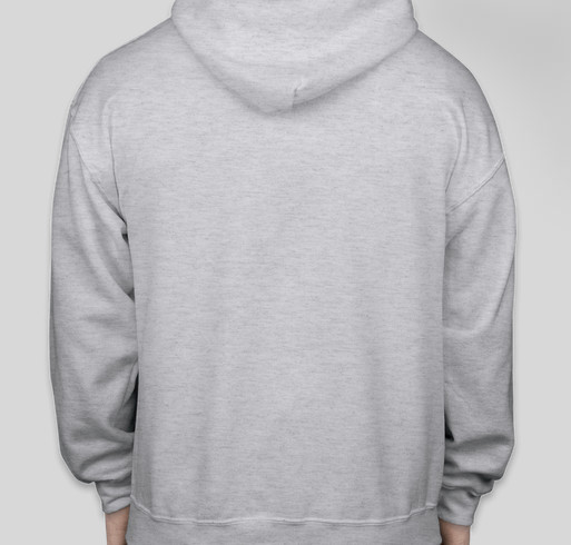 GFNJ Logo Zipper Sweatshirts Fundraiser - unisex shirt design - back
