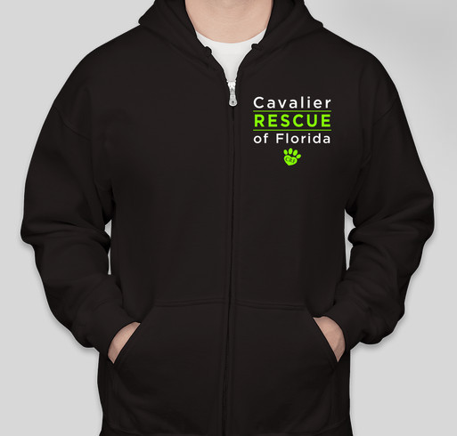 Cavalier Rescue of Florida 2018 Fundraiser - unisex shirt design - back