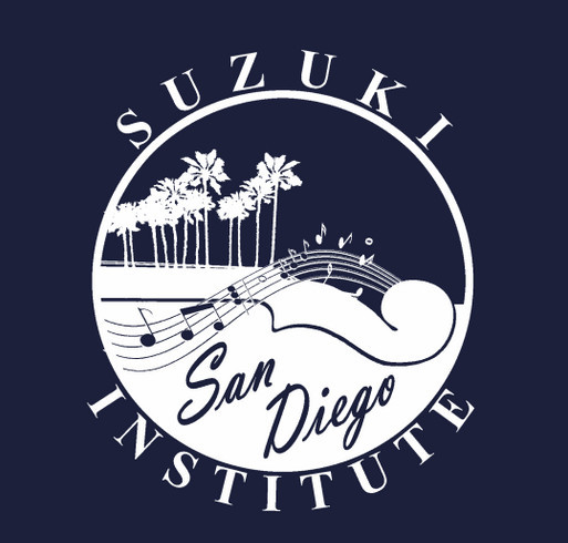 San Diego Suzuki Institute 2019 Holiday Fundraiser shirt design - zoomed