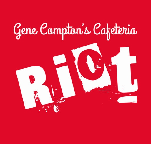 Compton's Cafeteria Riot 50th Anniversary Hoodies shirt design - zoomed
