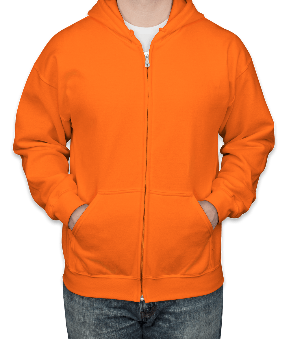 Gildan Midweight 50/50 Zip Hoodie