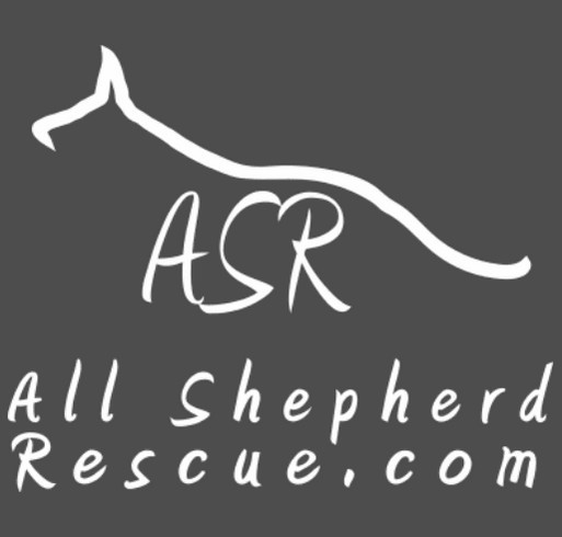 All Shepherd Rescue Fundraiser shirt design - zoomed