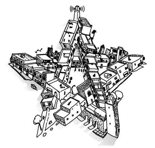 The Rising Star shirt design - zoomed