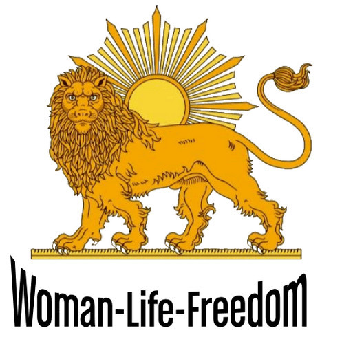 Raise Awareness to support Woman-Life-Freedom movement in Iran shirt design - zoomed