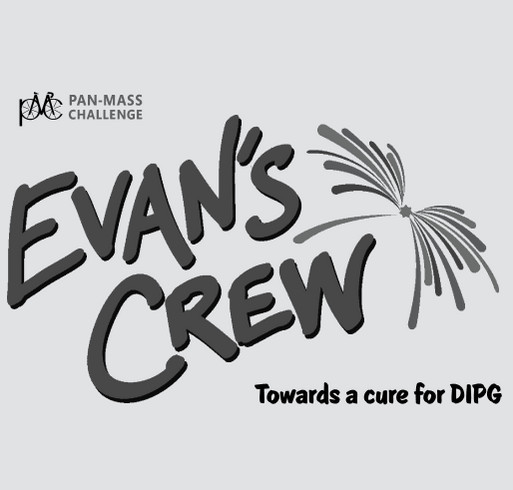 Evan's Crew 2025 SWAG - Greys shirt design - zoomed