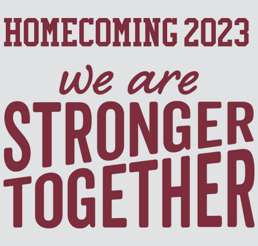 Mount Vernon Unified Homecoming 2023 shirt design - zoomed