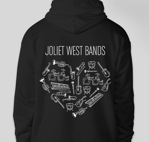 Joliet West Band Board Fundraiser Fundraiser - unisex shirt design - back