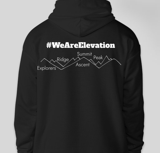 Support Elevation Fundraiser - unisex shirt design - back