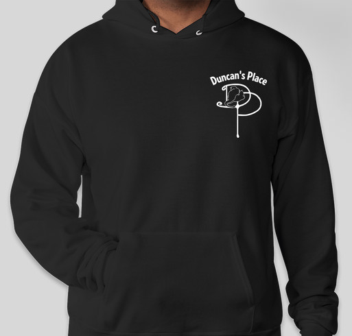 Duncan's Place Fundraiser - unisex shirt design - front