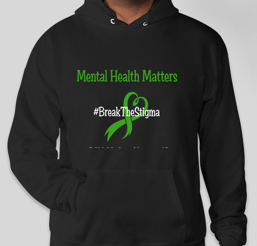 Go Green Movement for Mental Health Awareness Fundraiser - unisex shirt design - front
