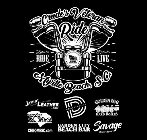 Crudes 12th Annual Veteran Ride Shirts and more shirt design - zoomed
