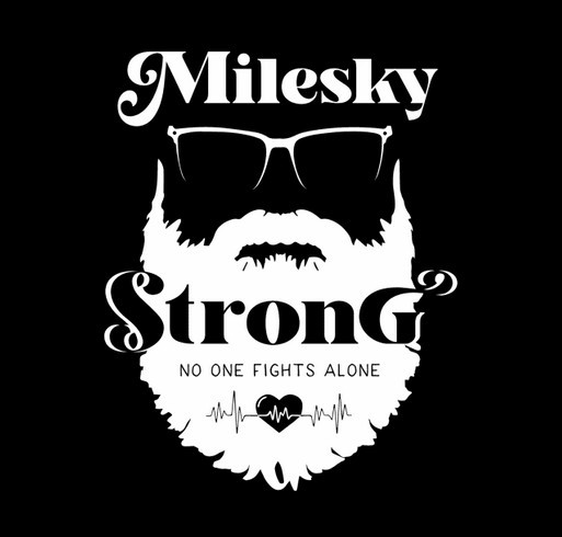 Milesky Strong shirt design - zoomed