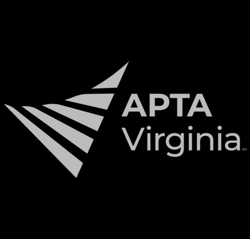 APTA Virginia T-shirt fundraiser shirt design - zoomed