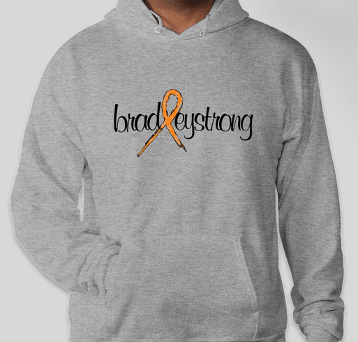 Bradleystrong Fundraiser - unisex shirt design - front