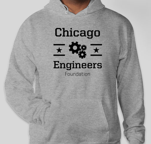 Chicago Engineers Foundation Gear Fundraiser - unisex shirt design - front
