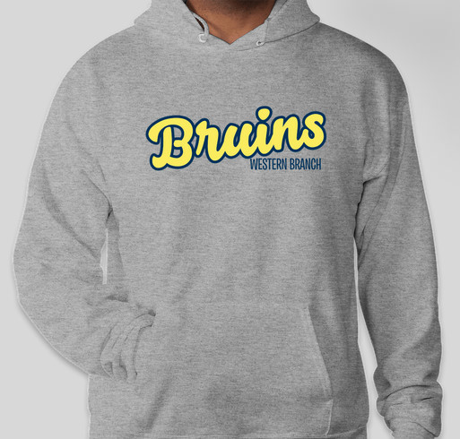 WBP PTA Bruins Spirit Wear Fundraiser - unisex shirt design - front