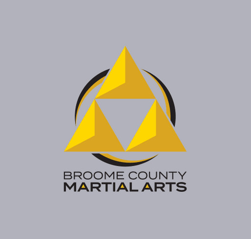 Broome County Martial Arts Winter Merch shirt design - zoomed