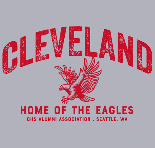 Cleveland HS Classic Retro T-shirt and Sweatshirt Fundraiser! shirt design - zoomed