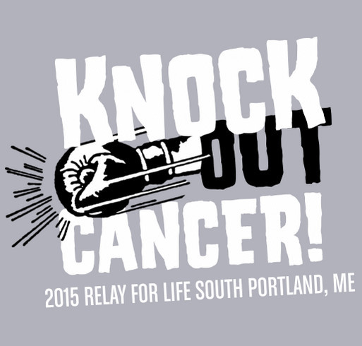 New England Cancer Specialists 2015 Relay for Life shirt design - zoomed