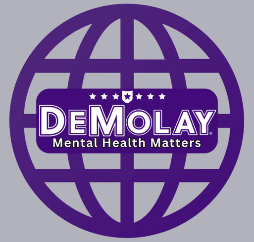 DeMolay Congress' Mental Health Matters Campaign shirt design - zoomed