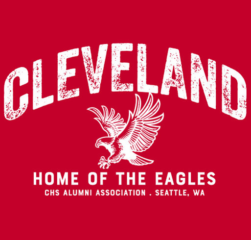 Cleveland HS Classic Retro T-shirt and Sweatshirt Fundraiser! shirt design - zoomed