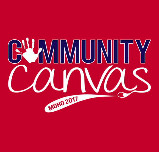 Community Canvas of MOHO 2017 shirt design - zoomed