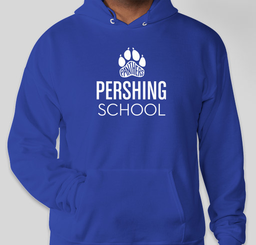 Pershing School Spirit Wear Store 2023-2024 Fundraiser - unisex shirt design - front