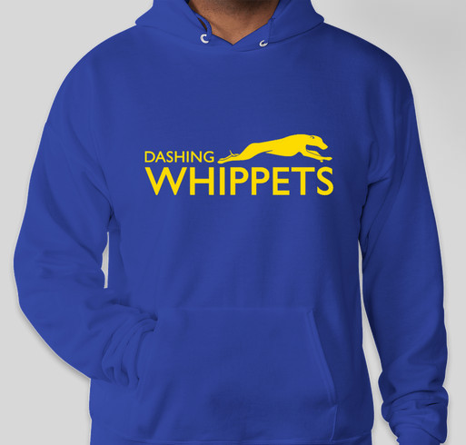 Dashing Whippets 2016 Boston Hoodie Fundraiser - unisex shirt design - front