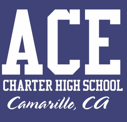 ACE Charter High School Spirit Wear shirt design - zoomed