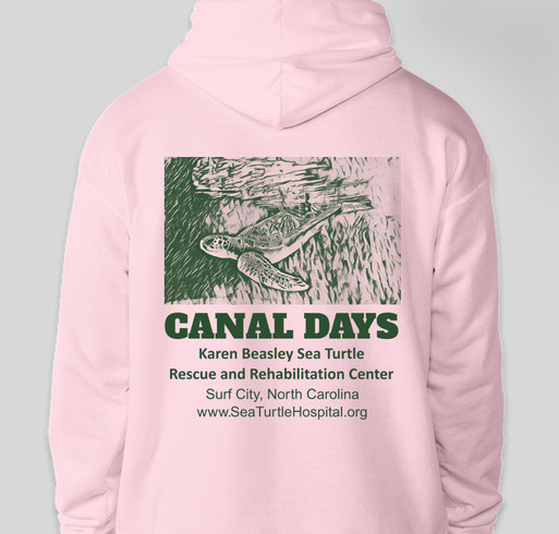 Help Turtles Like Canal! Fundraiser - unisex shirt design - back
