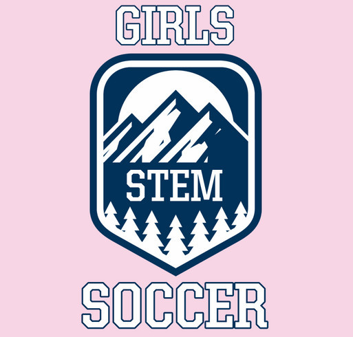 STEM Girls Soccer shirt design - zoomed