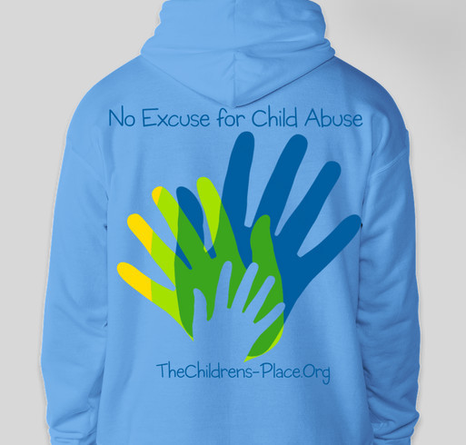 The Children's Place "Go Blue Fundraiser" Fundraiser - unisex shirt design - back
