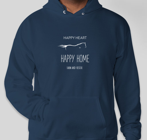 Happy Heart Happy Home Fundraiser - unisex shirt design - front
