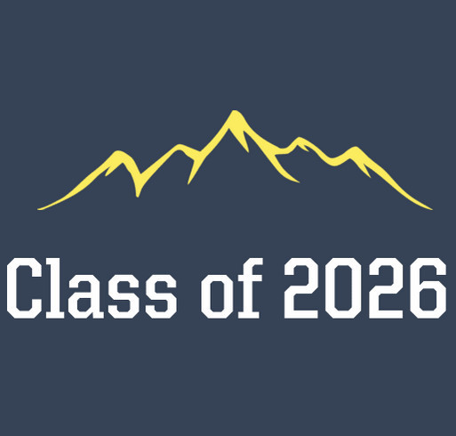 Class of 2026 Merch shirt design - zoomed