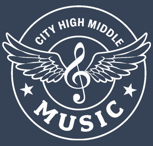 CHMS Music Department shirt design - zoomed