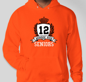 monroe high senior hoodie