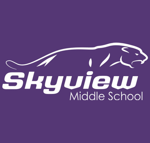 Show your SKYVIEW MIDDLE SCHOOL spirit! shirt design - zoomed