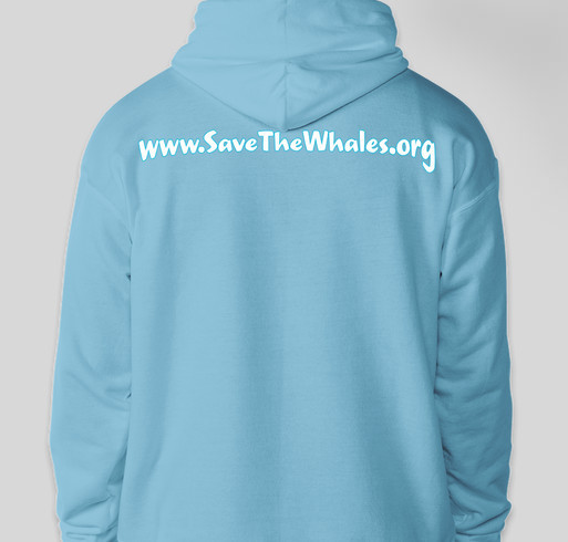 Save The Whales Fundraiser - unisex shirt design - back