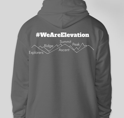 Support Elevation Fundraiser - unisex shirt design - back