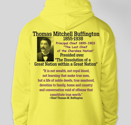 The Buffington Project Fundraiser - unisex shirt design - back