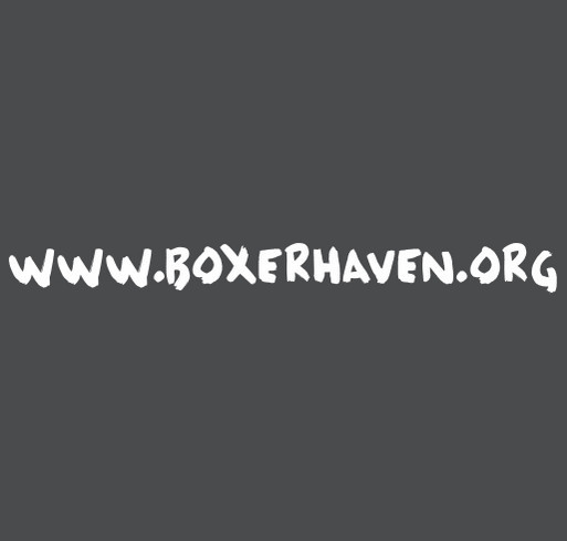 Boxer Haven Rescue shirt design - zoomed