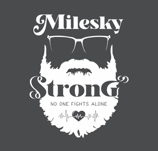 Milesky Strong shirt design - zoomed