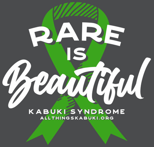 Rare Is Beautiful shirt design - zoomed