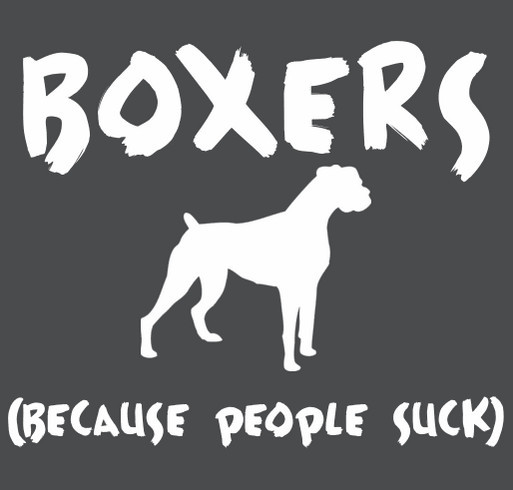 Boxer Haven Rescue shirt design - zoomed