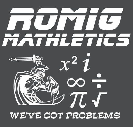 Romig Mathlete Gear! shirt design - zoomed