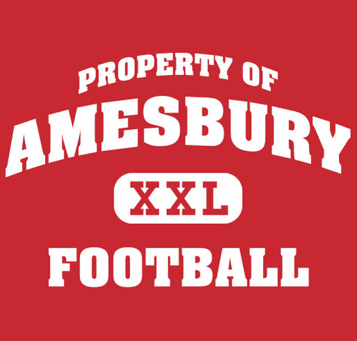 Amesbury Jets Youth Football & Cheer Property of Shirts & Hoodie shirt design - zoomed