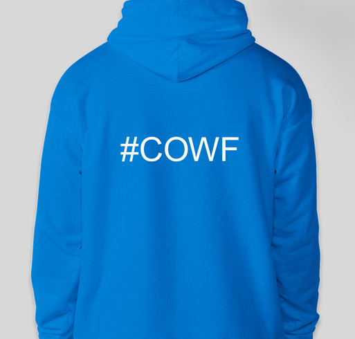 COWF HOODIE 4 GOOD Fundraiser - unisex shirt design - back