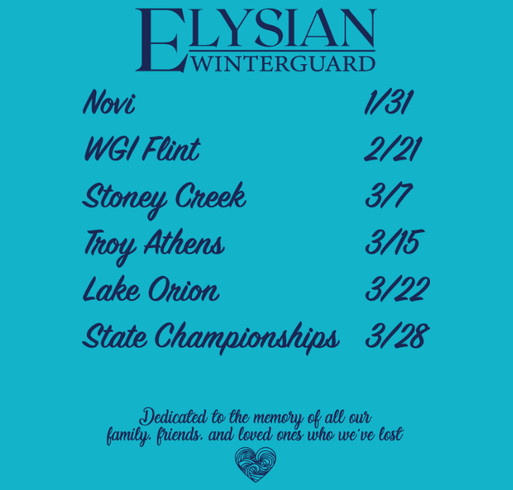 Elysian WInterguard 2026 Season Show Shirt shirt design - zoomed