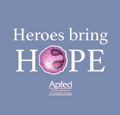Heroes Bring HOPE shirt design - zoomed